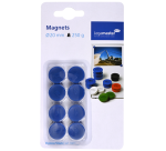 Aimant Legamaster 20mm 250g bleu 8 pièces