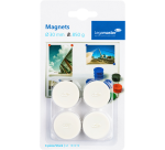 Magnet Legamaster 30mm 850g white 4 pieces