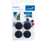 Magnet Legamaster 30mm 850gr schwarz 4 Stücke