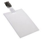 Porte-badge Europel fermé clip 60x90mm 24 pièces