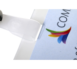 Porte-badge Europel fermé clip 60x90mm 24 pièces