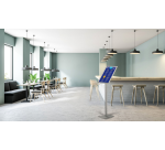 Support info Europel inclus cadre clipsable A3 25mm