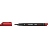STABILO OHpen Permanent-Marker 841/40 Rundspitze Superfein Rot
