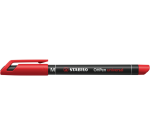 Viltstift STABILO OHpen 843/40 permanent rond medium rood