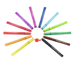 Feutre STABILO Cappi 168/24 Medium assorti étui 24 pièces