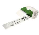 Etiket Leitz icon labelprint kunststof 88mmx10m wit