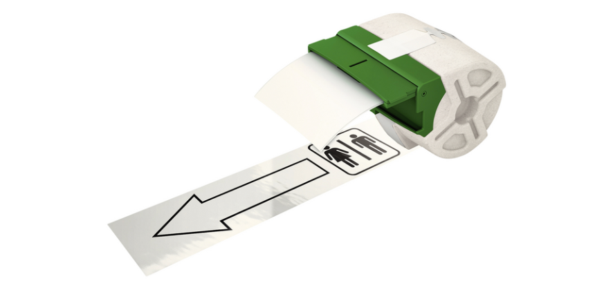 Etiket Leitz icon labelprint kunststof 88mmx10m wit