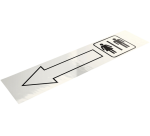 Etiket Leitz icon labelprint kunststof 88mmx10m wit