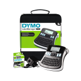 Labelprinter Dymo LabelManager 210D+ draagbaar qwerty 12mm zwart in koffer