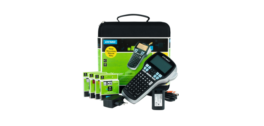 Dymo LabelManager 420P Portable Label Maker ABC 19mm Case