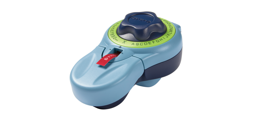 Dymo Junior blue embossing label maker