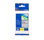 Labeltape Brother P-touch TZe-M951 metallic 24mm zwart op zilver