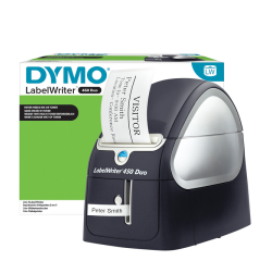 Imprimante étiquette Dymo LabelWriter 450 Duo noir