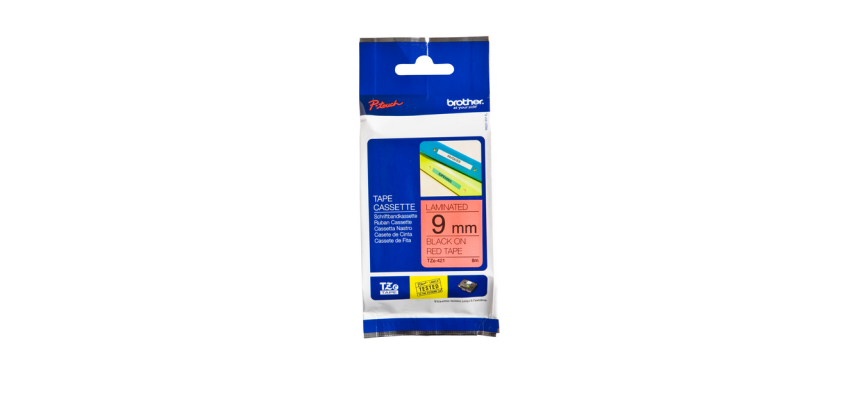 Brother TZe-421 - laminiertes Band - 1 Rolle(n) - Rolle (0,9 cm x 8 m)