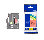 Ruban de lettrage Brother P-touch TZe-421 standard 9mm noir sur rouge