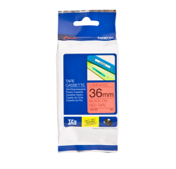 Labeltape Brother P-touch TZe-461 standaard 36mm zwart op rood