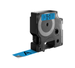 Dymo LabelManager D1 Polyester Label Tape 19mmx7m Black on Blue