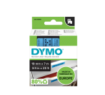 Dymo LabelManager D1 Polyester Label Tape 19mmx7m Black on Blue
