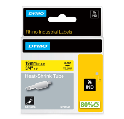 Dymo rhinopro heat shrink tubing - sleeves