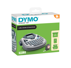 Dymo letratag lt-100t + tape label printer direct thermal 180 x 180 dpi qwerty