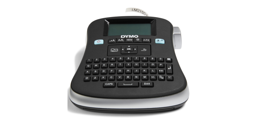Labelprinter Dymo LabelManager 210D draagbaar qwerty 12mm zwart