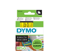 DYMO D1 - label tape - 1 roll(s) - Roll (0.6 cm x 7 m)