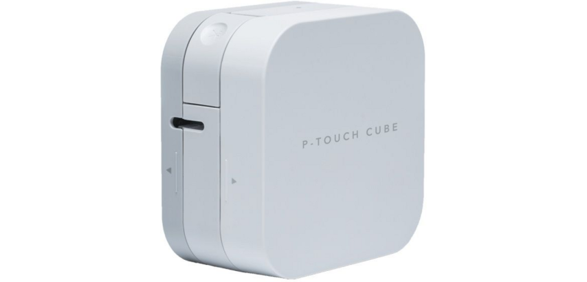 Imprimante étiquettes Brother P-Touch Cube TZe PT-P300BT desktop 12mm blanc