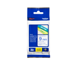 Ruban de lettrage Brother P-Touch TZe-223 standard 9mm bleu sur blanc