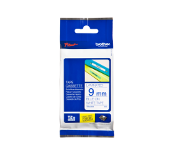 Labeltape Brother P-touch TZe-223 standaard 9mm blauw op wit