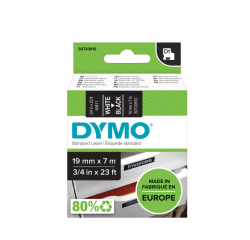 DYMO D1 - label tape - 1 roll(s) - Roll (1.9 cm x 7 m)