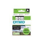 DYMO D1 - label tape - 1 roll(s) - Roll (2.4 cm x 7 m)