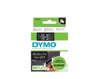 DYMO D1 - Etikettenband - 1 Kassette(n) - Rolle (2,4 cm x 7 m)