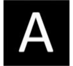 Ruban Dymo LabelManager D1 polyester 24mmx7m blanc sur noir