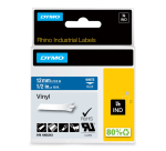 DYMO Rhino Coloured Vinyl - tape - 1 roll(s) - Roll (1.2 cm x 5.5 m)