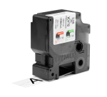 Labeltape Dymo Rhino industrieel zelflaminerend 24mm zwart op wit