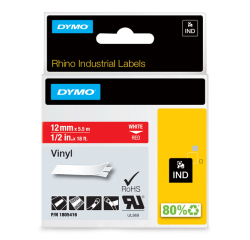 DYMO Rhino - tape - 1 roll(s) - Roll (1.2 cm x 5.5 m)