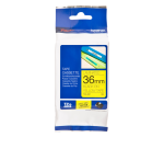 Labeltape Brother P-touch TZe-661 standaard 36mm zwart op geel