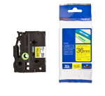 Labeltape Brother P-touch TZe-661 standaard 36mm zwart op geel