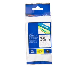 Ruban de lettrage Brother P-Touch TZe-161 standard 36mm noir sur transparent