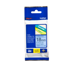 Labeltape Brother P-touch TZe-541 standaard 18mm zwart op blauw