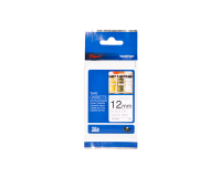 Labeltape Brother P-touch TZe-N231 ongelamineerd 12mm zwart op wit