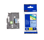Labeltape Brother P-touch TZe-521 standaard 9mm zwart op blauw