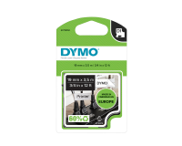 Dymo d1 durable - black on white - 12mm
