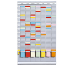 Planning semainier Djois 35 encoches gris