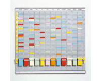 Planning annuel Djois 35 encoches gris