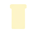 Fiche-T pour planning Djois Format 2 48mm beige 100 pièces