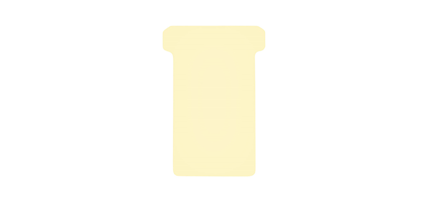 T-card for Djois planning Format 2 48mm beige 100 pieces