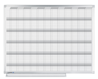 Tableau planning Legamaster Professional annuel horizontal 90x120cm