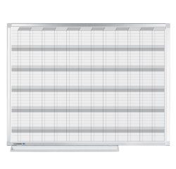 Tableau planning Legamaster Professional annuel horizontal 90x120cm