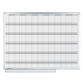 Planbord Legamaster professional jaarplanner hor 90x120cm